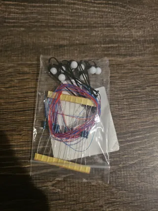 10 Farolas LED Escala N Modelismo