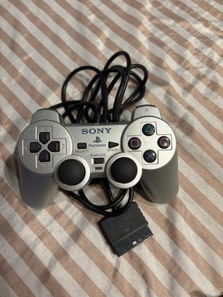 Mando PS2 Sony Plata para Piezas