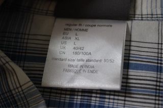 Camicia Jack Wolfskin a quadri uomo