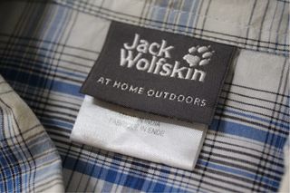 Camicia Jack Wolfskin a quadri uomo