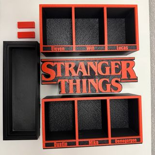 Expositor Stranger Things 6 miniaturas McDonald's