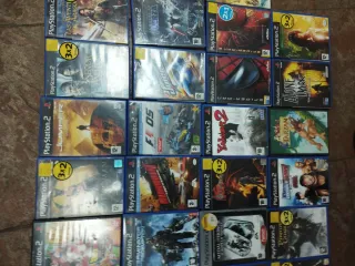 25 juegos de ps2.