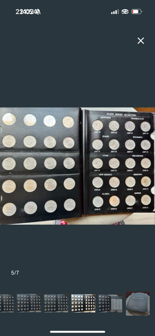 Colección de Quarters dollar