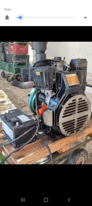 Motor de riego 9 CV casi nuevo