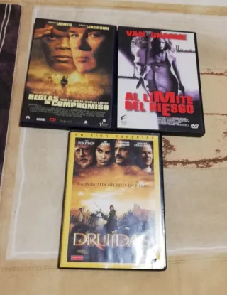 Lote 11 Películas DVD Acción y Suspense