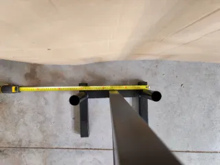 Rack soporte para discos de pesas y mancuernas