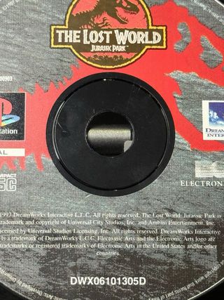 The Lost World Jurassic Park PS1