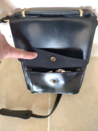 Bolso de hombre Corcel negro