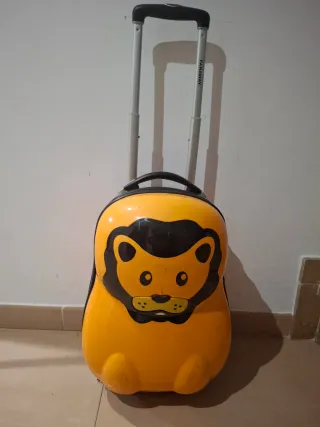 Maleta infantil Faraway león amarillo