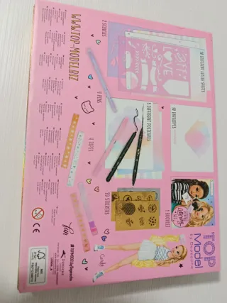 Set de Lettering Top Model Pastel