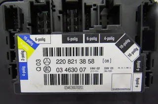 Interruptor de Asientos MERCEDES-BENZ S500 S600 2208213858 03463007 03 4630 07
