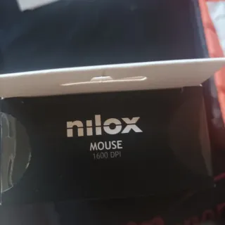 Ratón Nilox Negro 1600 DPI