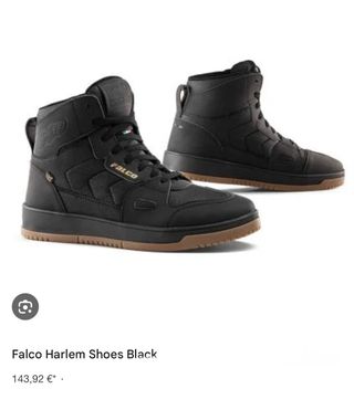Scarpe moto Falco Harlem nere Tg 42