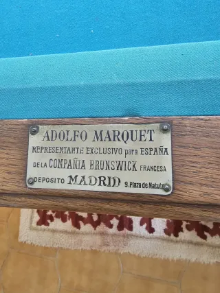 Mesa de billar francés