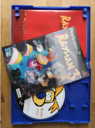 Rayman 3 PS2 + Portada Holográfica 3D