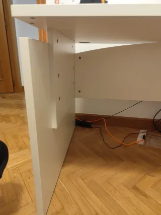 Escritorio blanco 140 cm