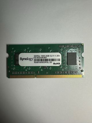 Synology 2GB DDR3L 1600MHz RAM Portátil/NAS