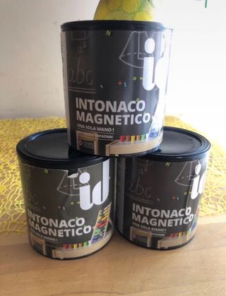 3 barattoli Intonaco Magnetico