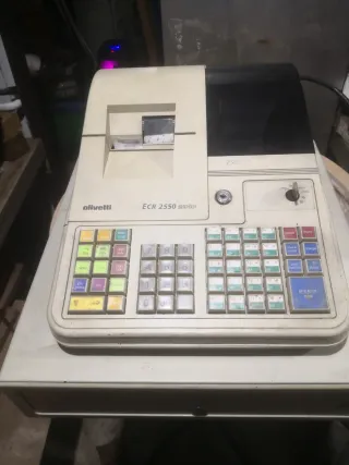 Caja Registradora Olivetti ECR 2550