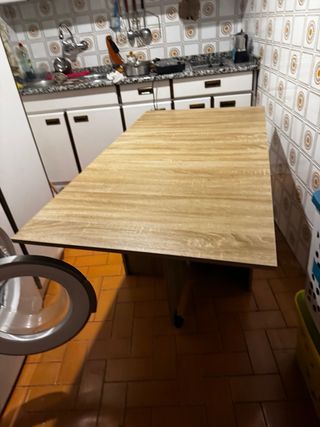 Mesa plegable comedor/cocina