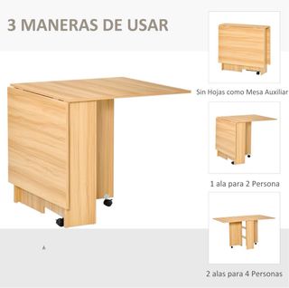 Mesa plegable comedor/cocina