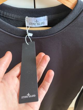 Sudadera Stone Island Negra