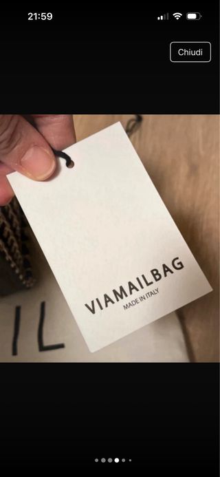 Borsa Emilie ViaMailBag Beige/Marrone