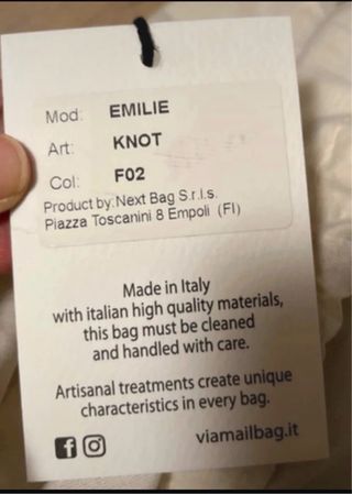 Borsa Emilie ViaMailBag Beige/Marrone