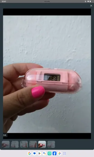 Auriculares Bluetooth Inalámbricos Rosa