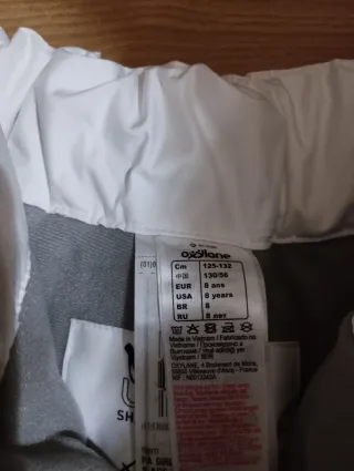 Pantalón niña nieve esquí Wedze