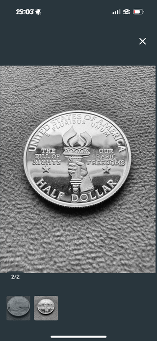 Medio Dólar James Madison 1993