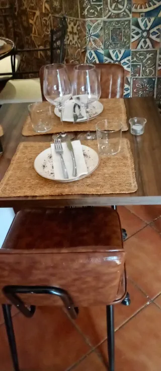 Venta urgente de mesas y sillas por sostitucion