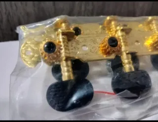 Clavijeros Guitarra Clásica Flamenca Dorados