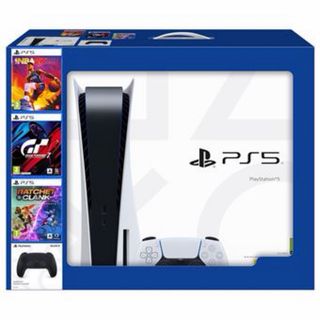 Consola PS5 con 3 juegos y mando