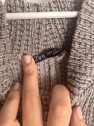 Vestido largo de punto gris