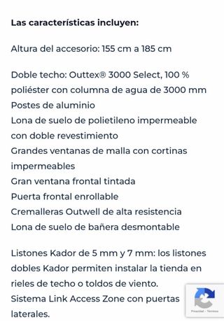 Tienda de campaña Outwell Beachcrest