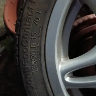 Llantas Aluminio originales con Neumático  smart