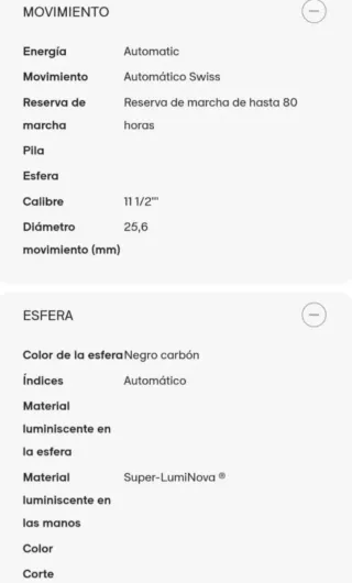 Reloj Tissot PRX Powermatic Carbono