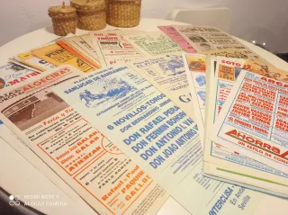 Lote de mas de 300 carteles taurinos