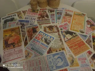 Lote de mas de 300 carteles taurinos