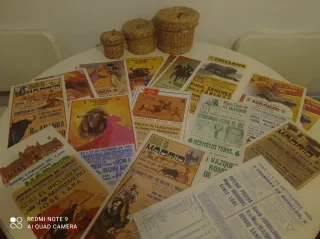 Lote de mas de 300 carteles taurinos
