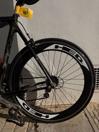 Bicicleta carretera triatlón Talla L