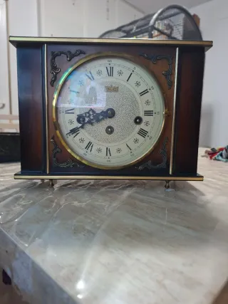 Reloj de sobremesa carrillon antiguo DUC