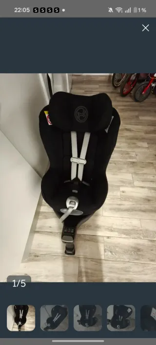 Cybex cloud y sirona z con base isofix