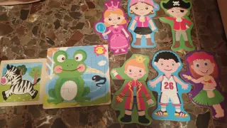 Lote Juguetes Peppa Pig Electrónico y Puzles