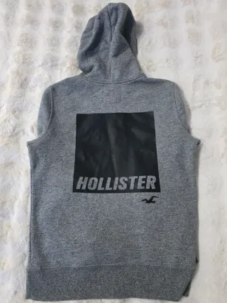 Sudadera Hollister Gris California