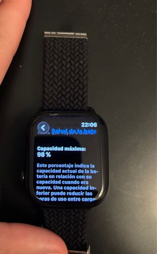 Apple Watch Series 10 GPS 46mm Negro Talla S