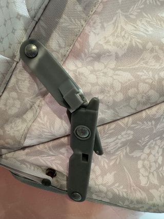 Carrito de muñecas vintage rosa