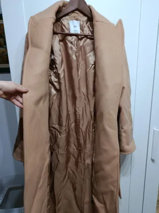 Abrigo largo Mango talla M