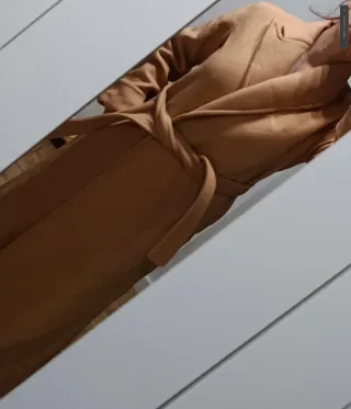 Abrigo largo Mango talla M